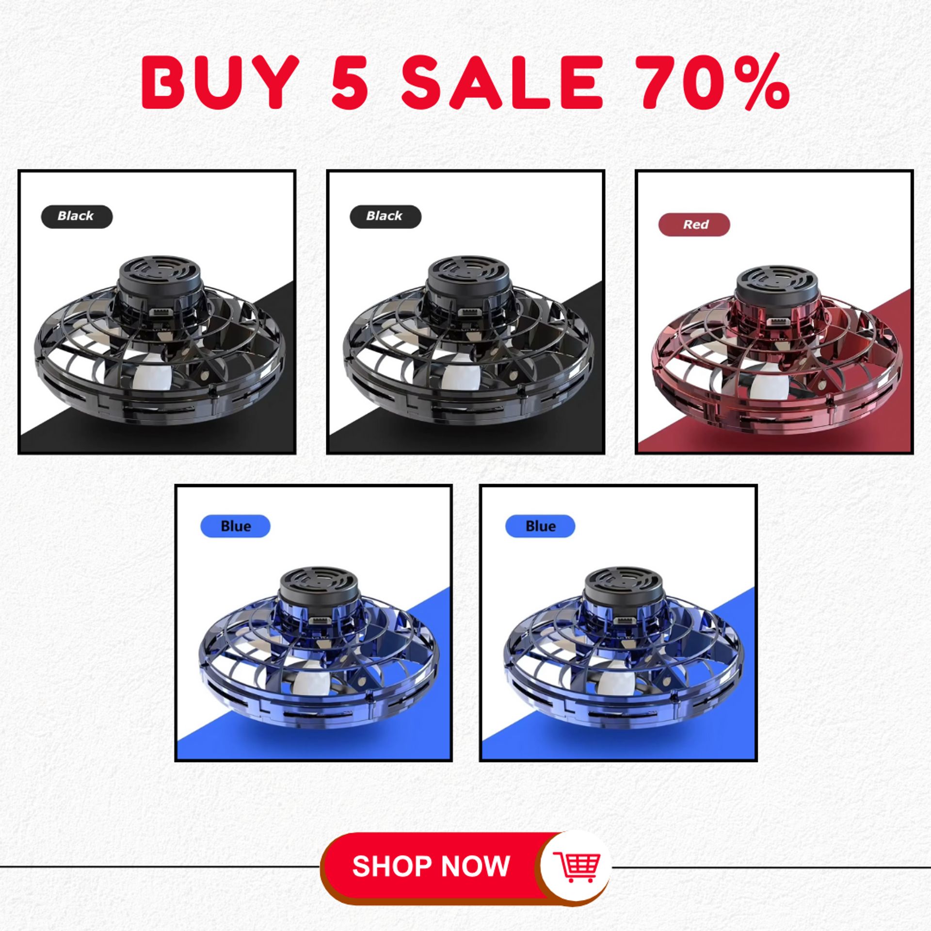 🔥2024 Hot Sales-49% OFF 🛸 Magical Flying Spinner🎁