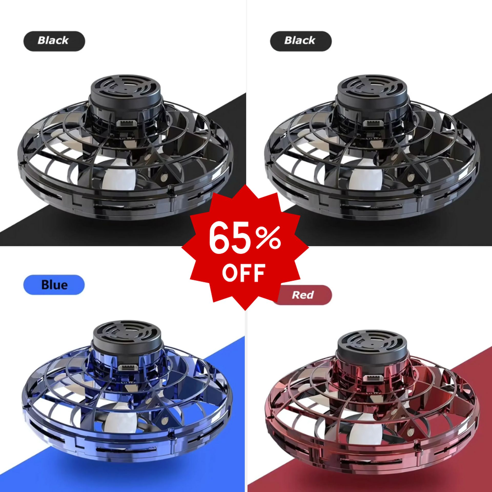 🔥2024 Hot Sales-49% OFF 🛸 Magical Flying Spinner🎁