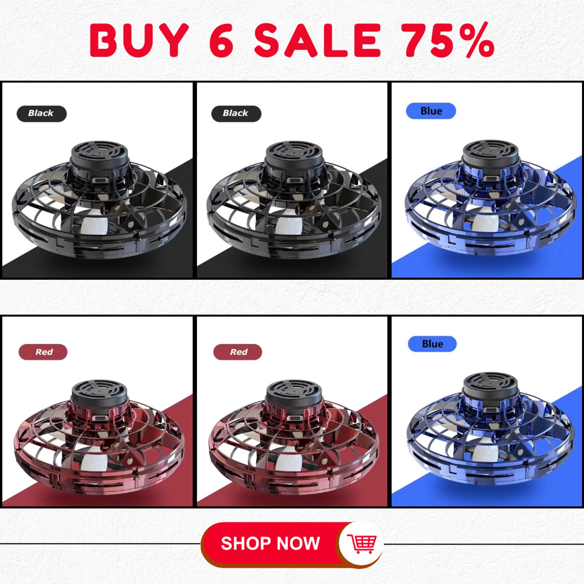 🔥2024 Hot Sales-49% OFF 🛸 Magical Flying Spinner🎁