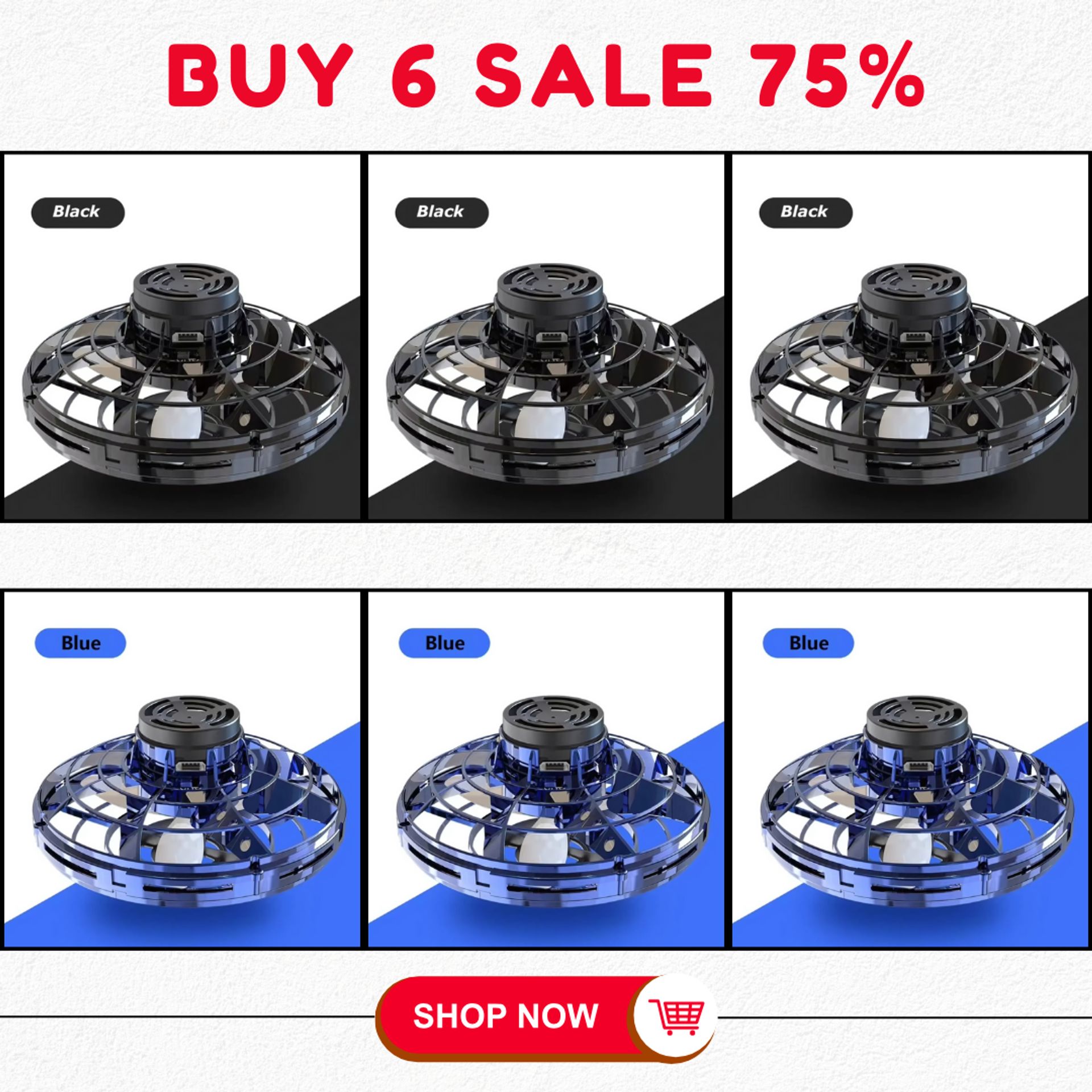 🔥2024 Hot Sales-49% OFF 🛸 Magical Flying Spinner🎁