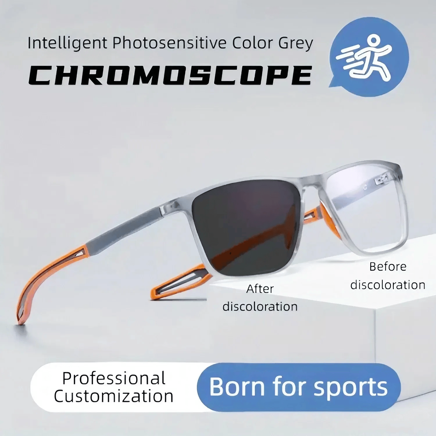 Hot Sale - 49% OFF🔥SPORT INTELLIGENT PHOTOCHROMIC PROGRESSIVE BIFOCAL PRESBYOPIA GLASSES