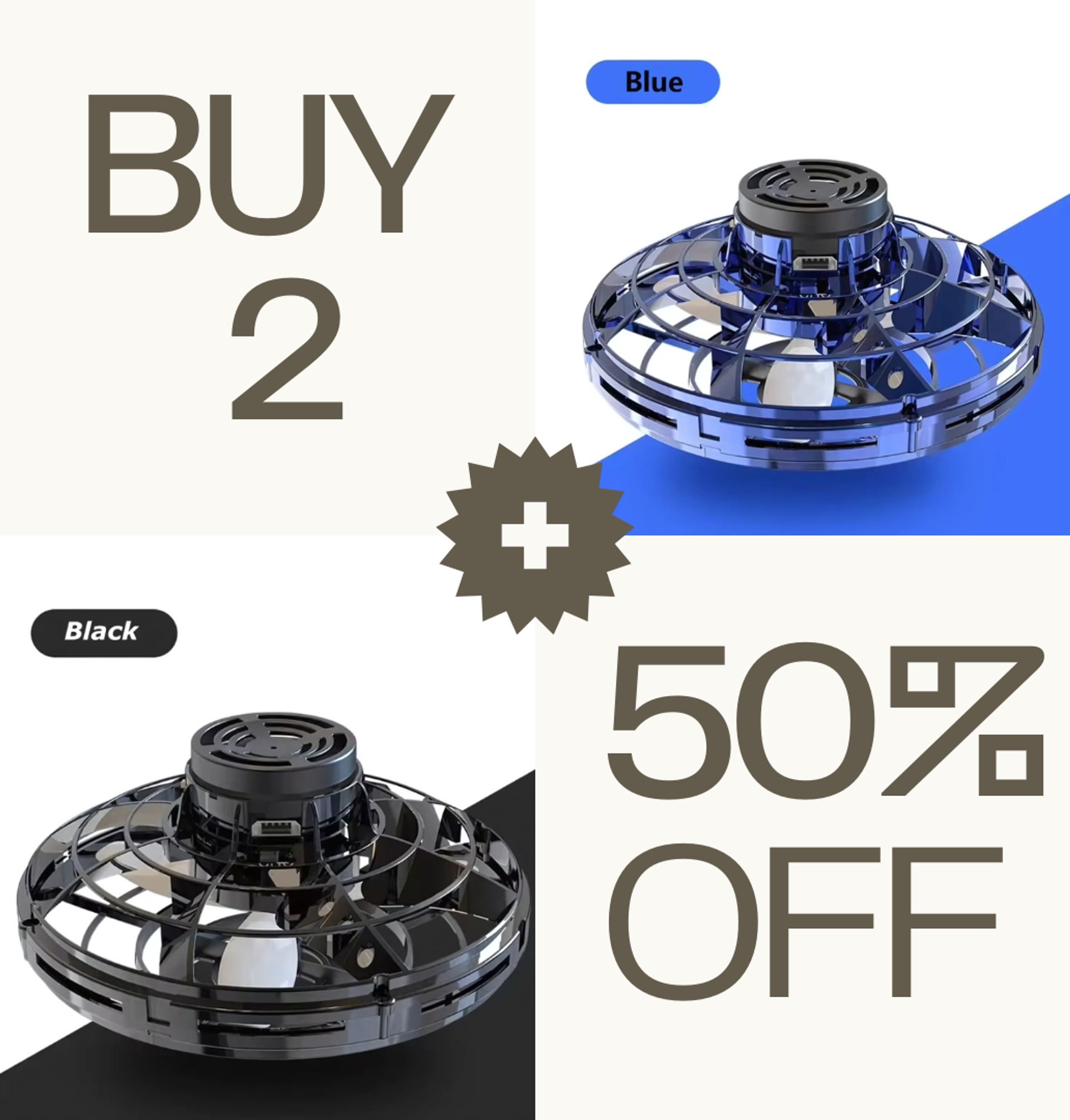 🔥2024 Hot Sales-49% OFF 🛸 Magical Flying Spinner🎁