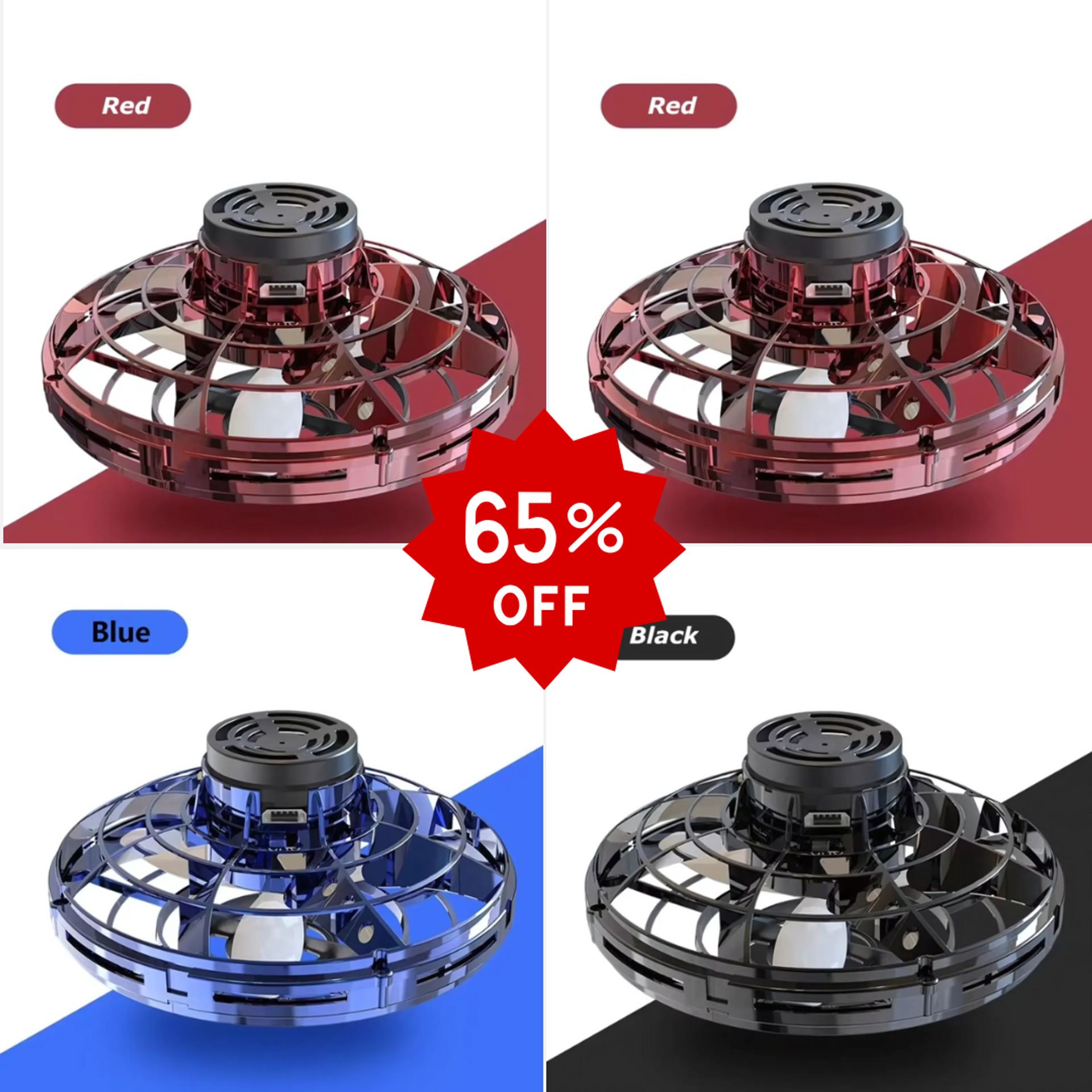 🔥2024 Hot Sales-49% OFF 🛸 Magical Flying Spinner🎁