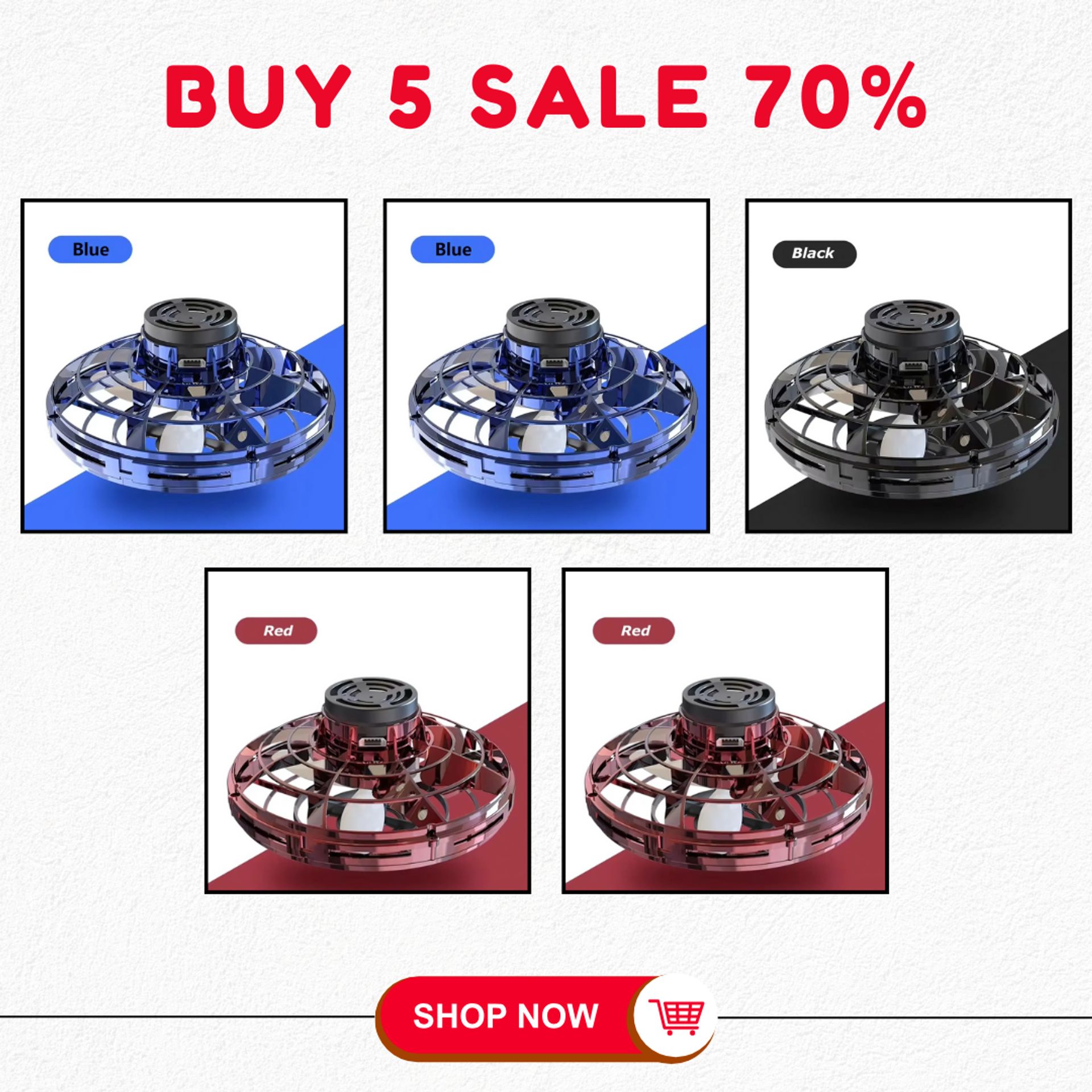 🔥2024 Hot Sales-49% OFF 🛸 Magical Flying Spinner🎁