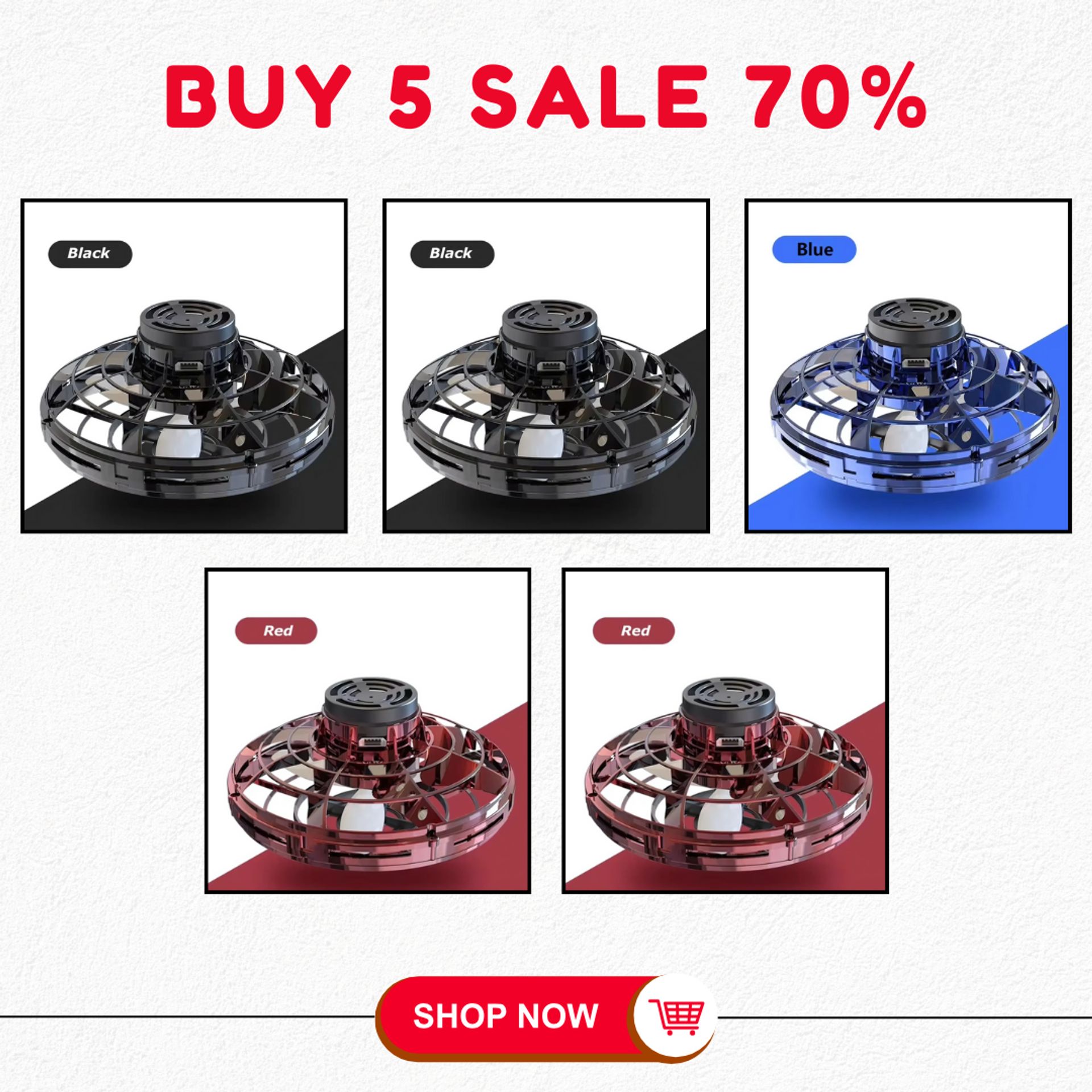 🔥2024 Hot Sales-49% OFF 🛸 Magical Flying Spinner🎁