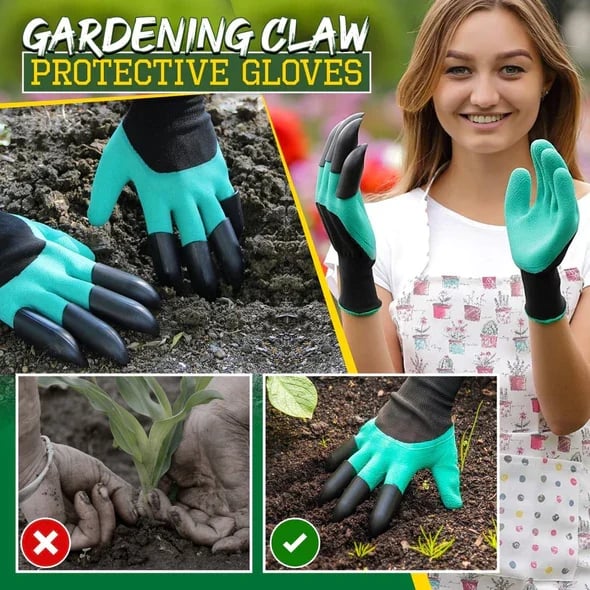 (🔥Today Promotion- SAVE 48% OFF)Garden Gloves With Claws