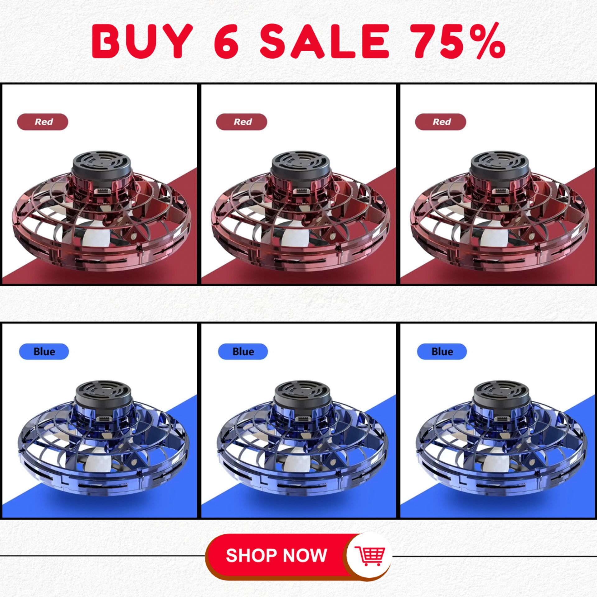 🔥2024 Hot Sales-49% OFF 🛸 Magical Flying Spinner🎁