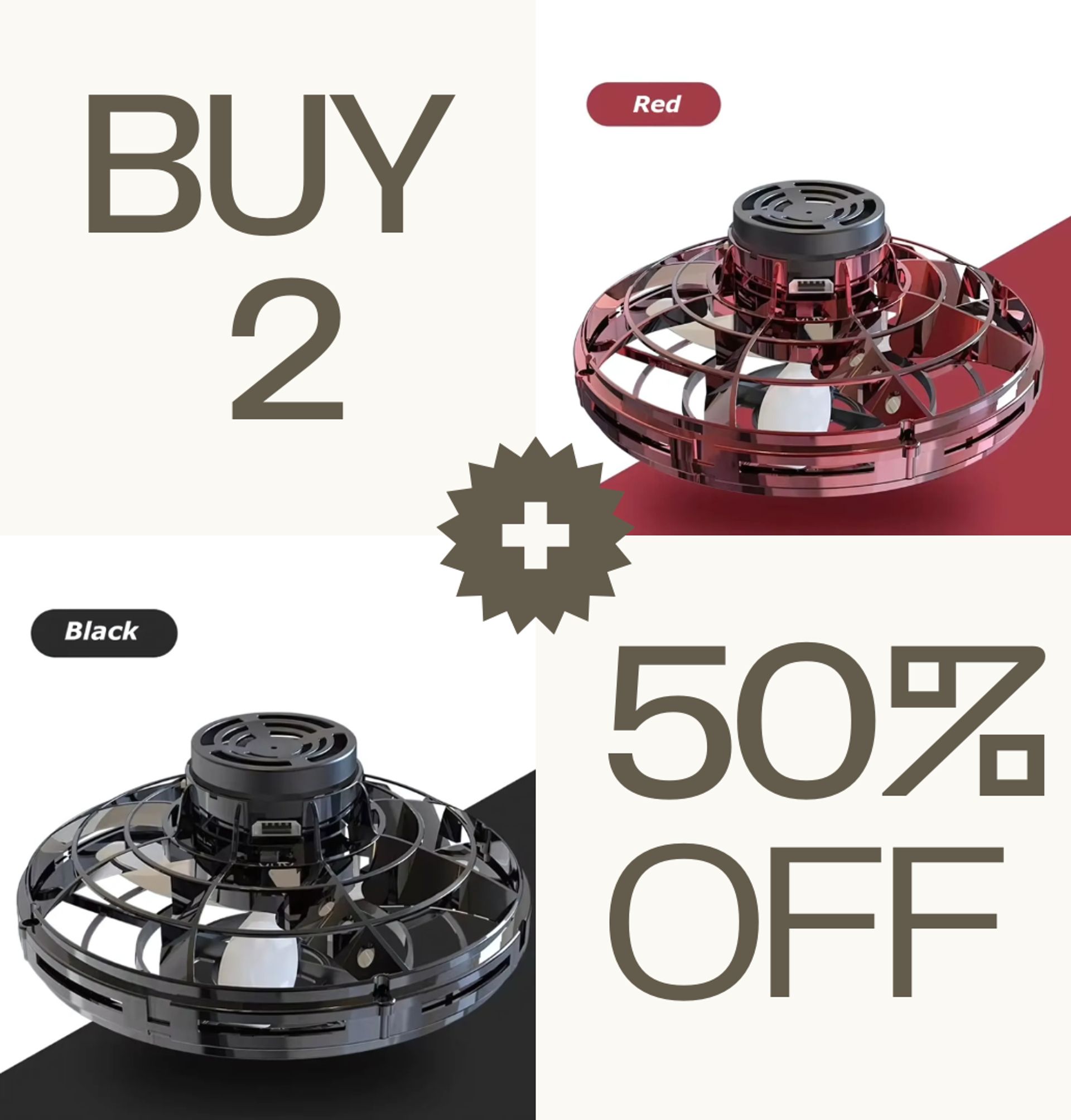 🔥2024 Hot Sales-49% OFF 🛸 Magical Flying Spinner🎁