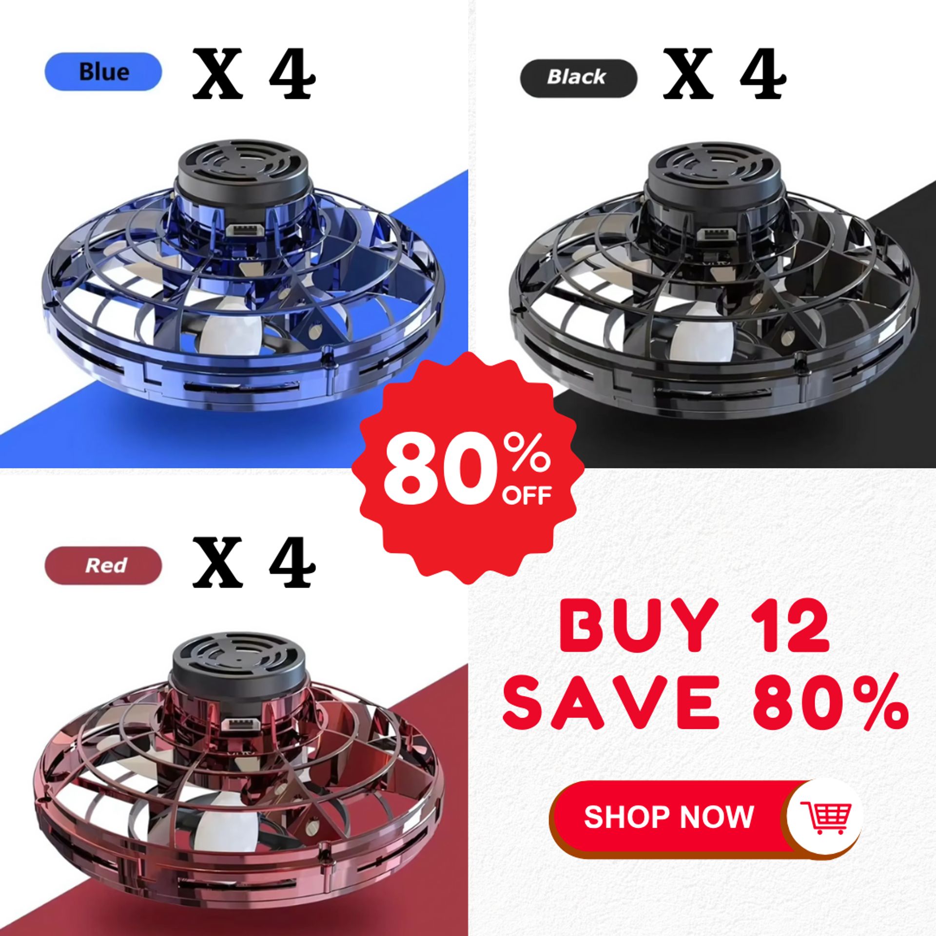 🔥2024 Hot Sales-49% OFF 🛸 Magical Flying Spinner🎁