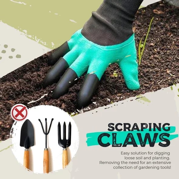 (🔥Today Promotion- SAVE 48% OFF)Garden Gloves With Claws